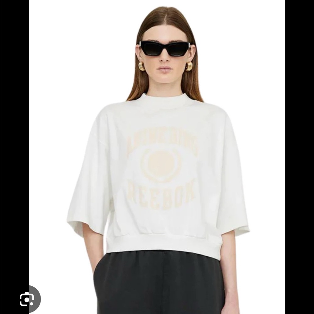 (LIMITED EDITION) Anine Bing x Reebok White Sweatshirt